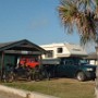 Octobre 2004, emplacement 851 au Pirateland campground, directement sur le bord de la mer.